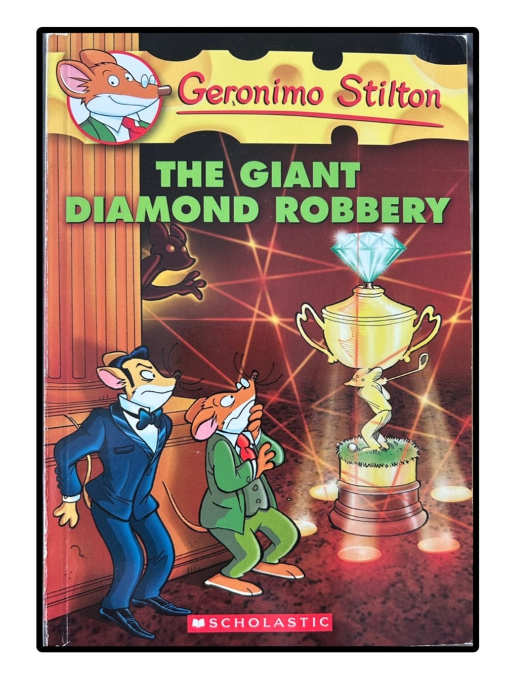 BUNDLE & SAVE 💎 Geronimo Stilton The Giant Diamond Robbery Paperback Book
